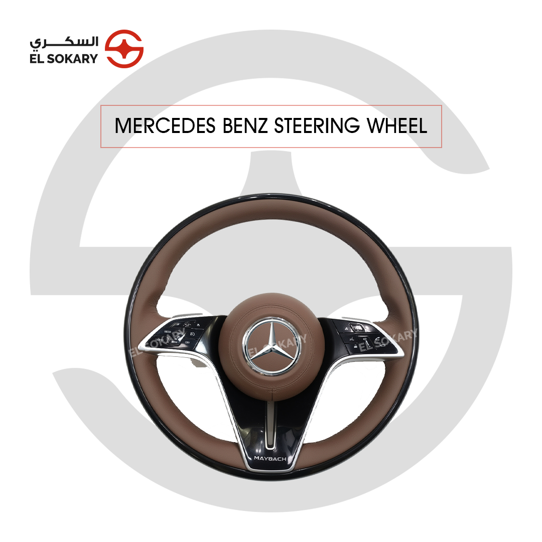Mercedes-Benz S-Class W221 Upgraded Maybach Style Steering Wheel - Premium Leather & Wood Edition