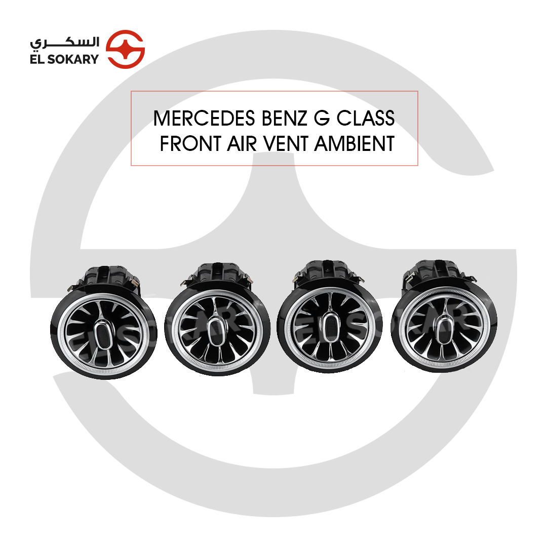 Mercedes-Benz G-Class Air Vents with Ambient Lighting